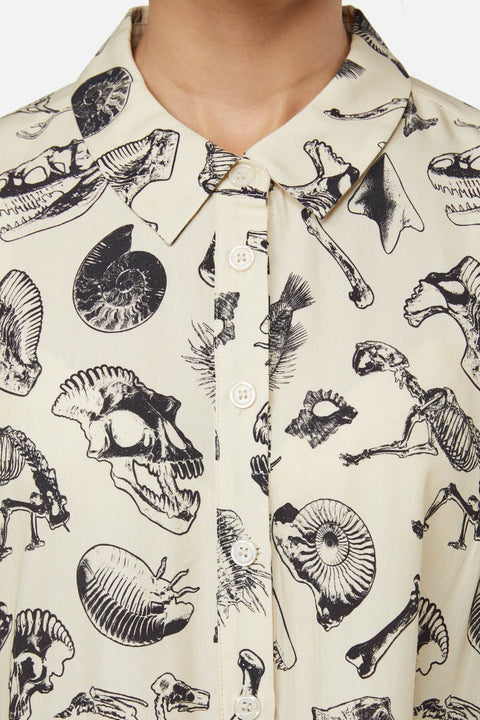 Body Fossils Printed Dress