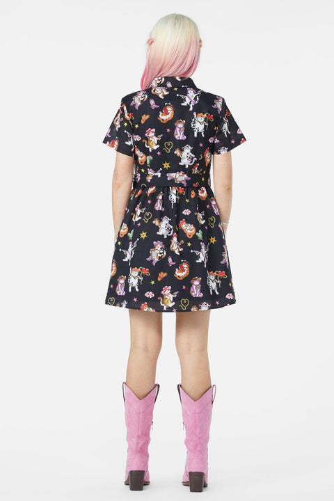 Meowdy Dress