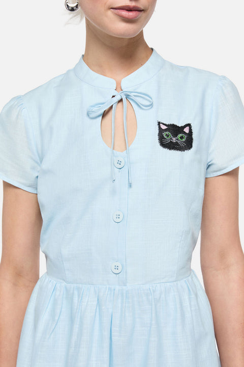 Pussy Willow Border Dress