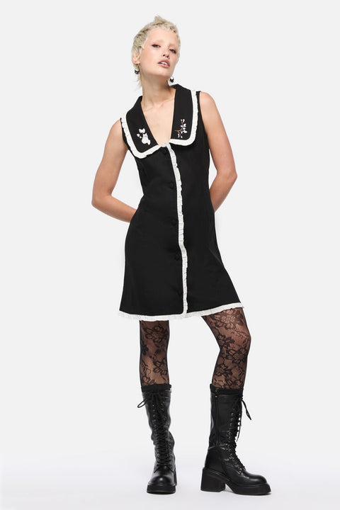 Catkins Ruffle Pinny