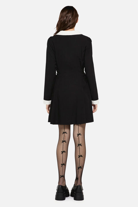 Ready To Rot Long Sleeve Contrast Dress