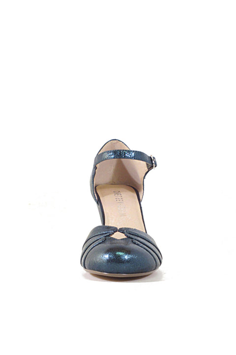Goldie Metallic Ballroom Heels
