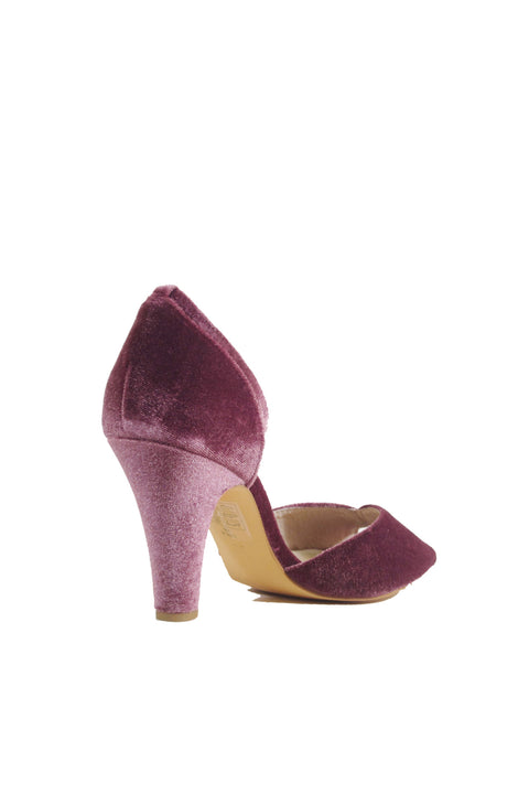 Lola Velvet Heels