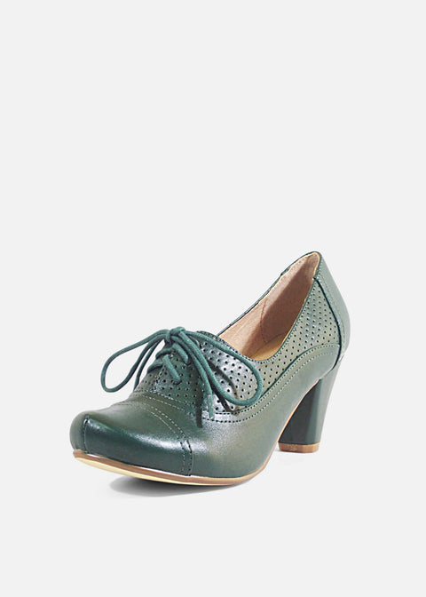 Maytal Retro Heels Green