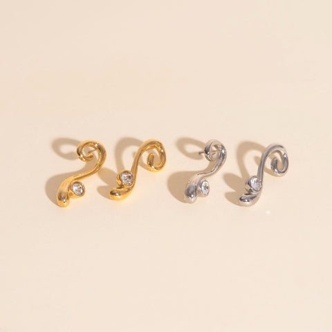 Tide Twinkle Stud Earrings