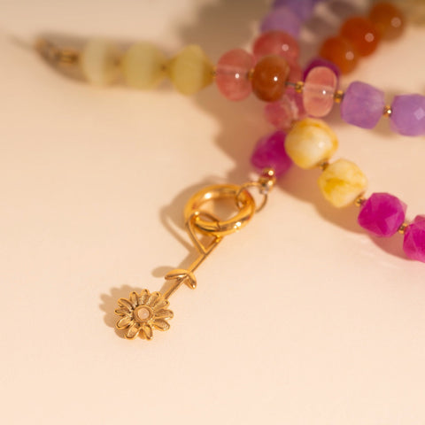 Dainty Daisy Necklace Charm