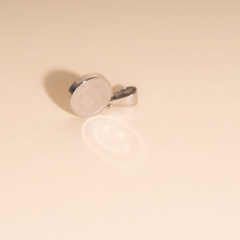 Smiley Face Necklace Charm