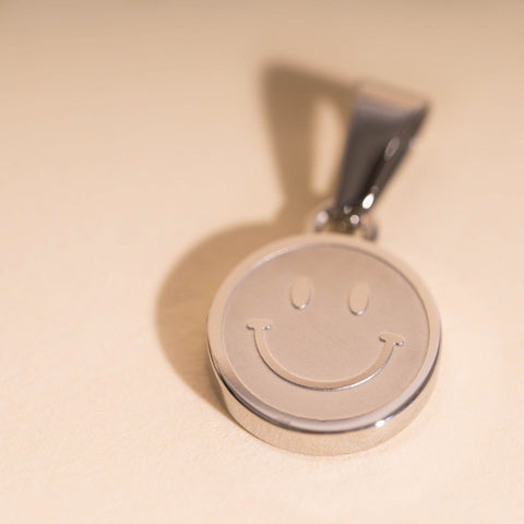 Smiley Face Necklace Charm