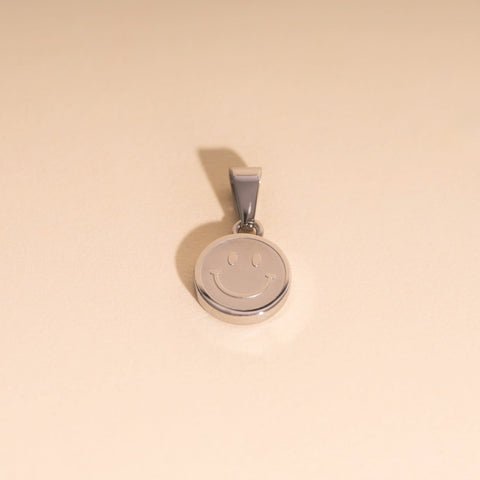 Smiley Face Necklace Charm