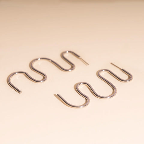 Party Ribbon Stud Earrings