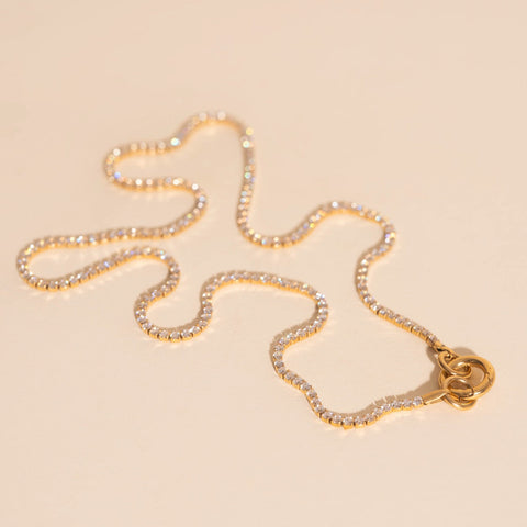 Micro Tennis Necklace