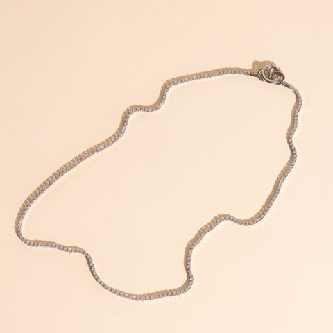 Micro Tennis Necklace