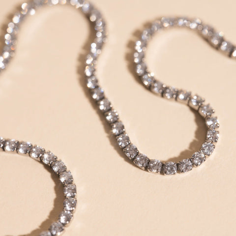 Micro Tennis Necklace