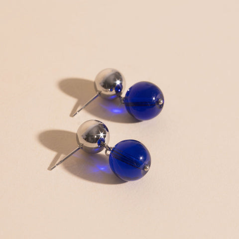 Bubble Bobber Stud Earrings