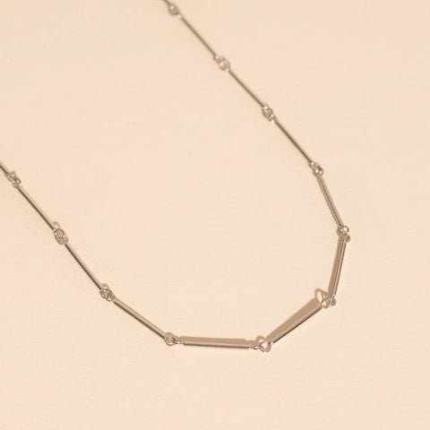 Bar Link Chain Necklace