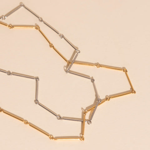 Bar Link Chain Necklace