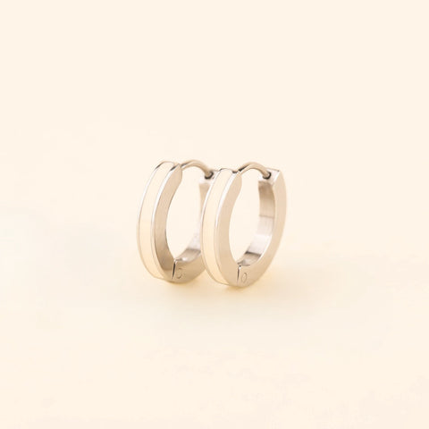 Color Huggie Hoop Earrings