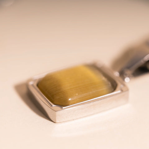 Golden Ember Necklace Charm