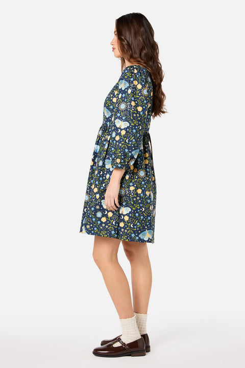 Folk Art Mini Dress