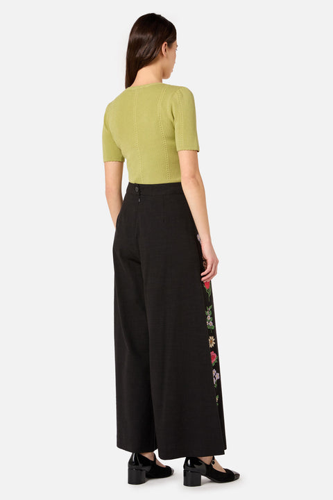 Fleur Embroidered Pant