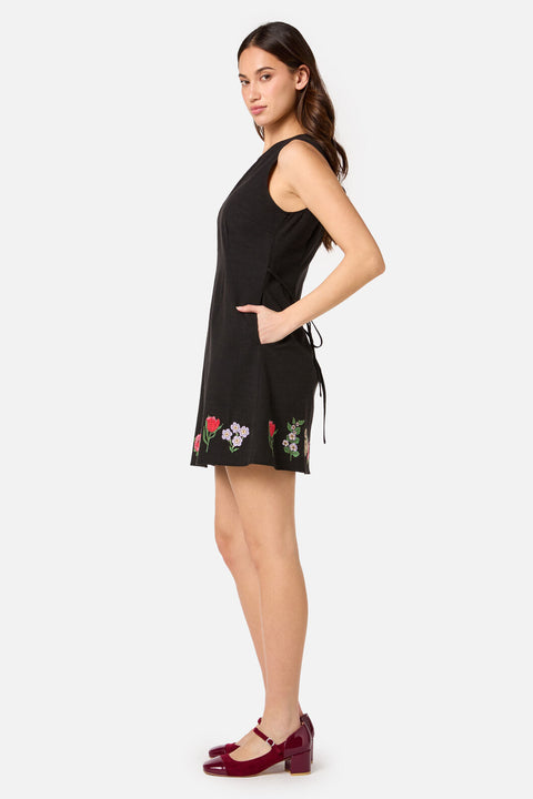 Fleur Embroidered Shift Dress