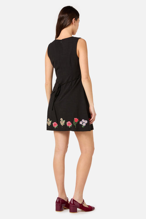 Fleur Embroidered Shift Dress