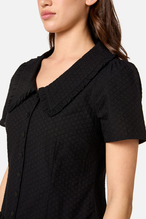 Andrea Drop Waist Mini Dress