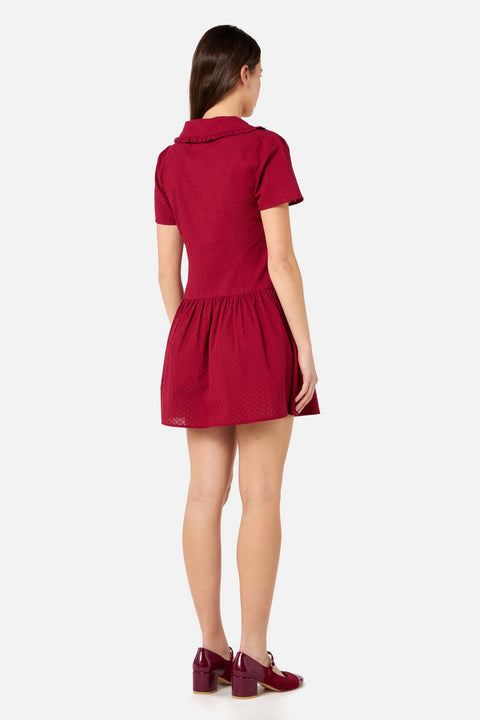 Andrea Drop Waist Mini Dress