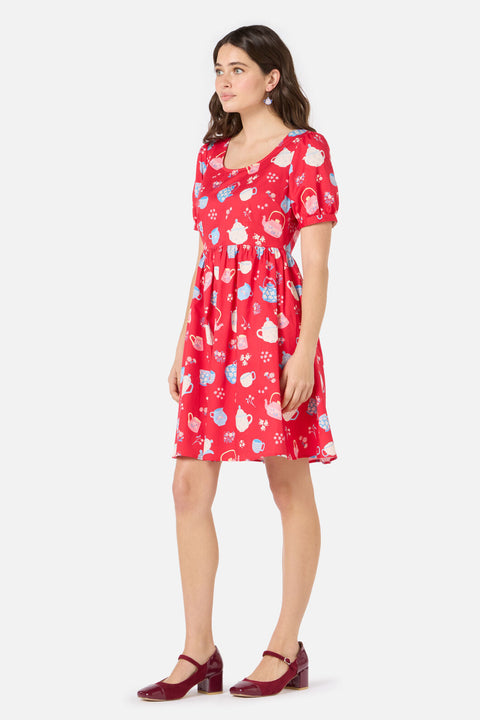 Tea Time Short Sleeve Dress