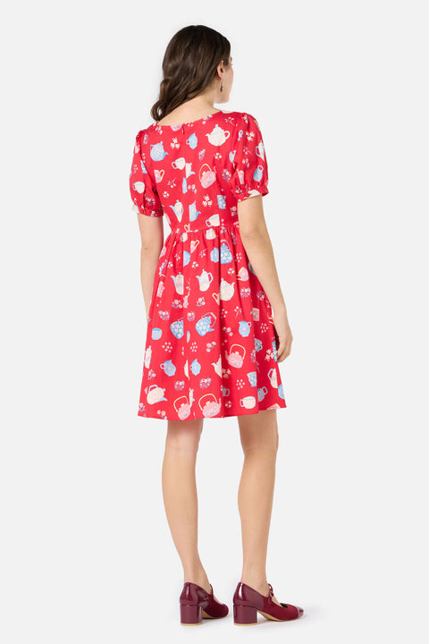 Tea Time Short Sleeve Dress
