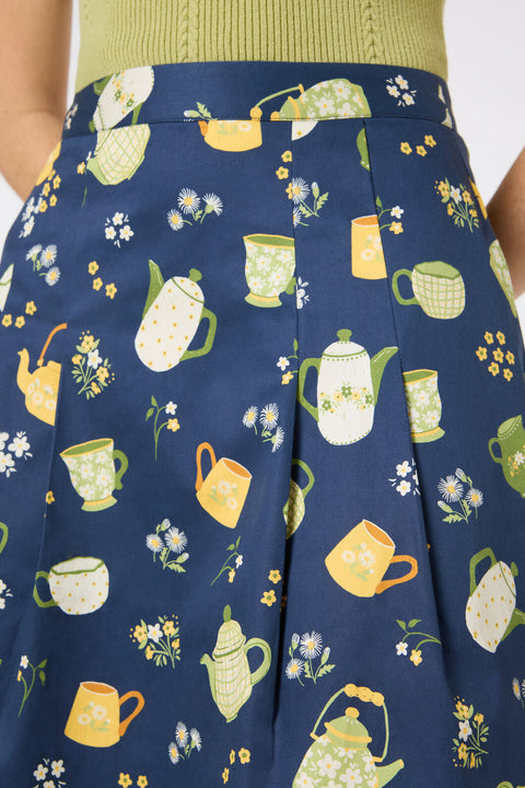 Tea Time Pleat Skirt