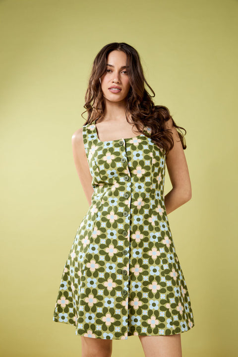 Ginny 60's Mini Pinafore