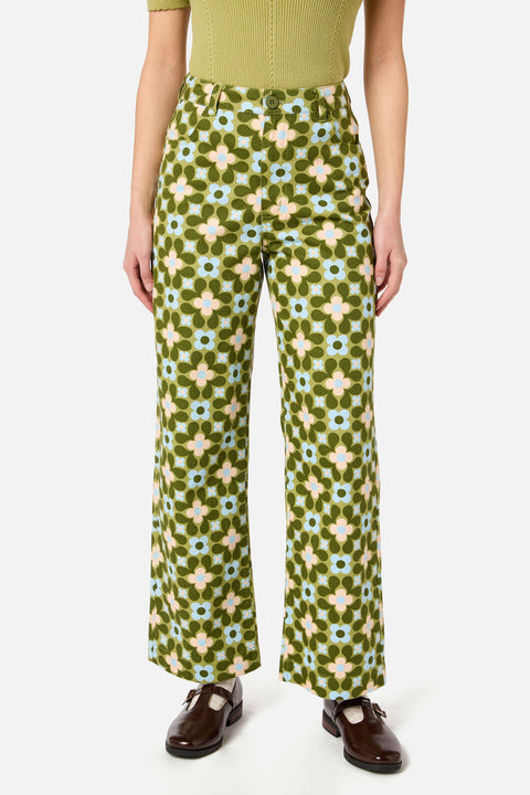 Ginny 60's Printed Jean