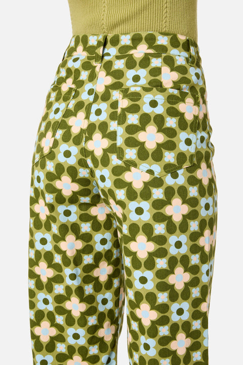 Ginny 60's Printed Jean