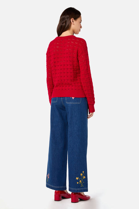 Bea Lacey Knit Jumper