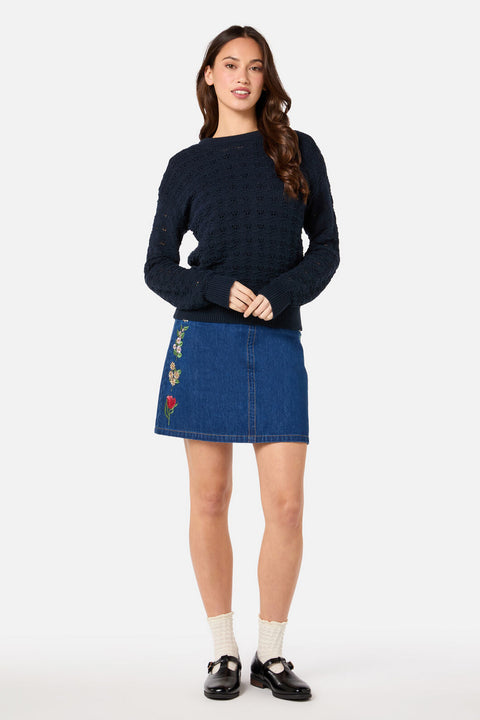 Bea Lacey Knit Jumper