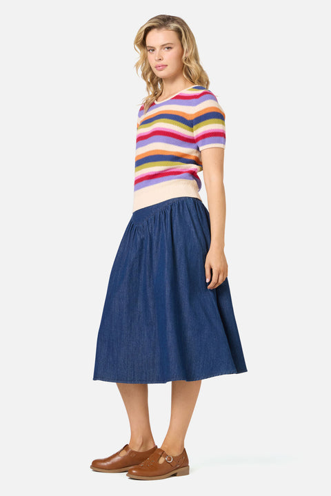 Perri Stripe Knit Top
