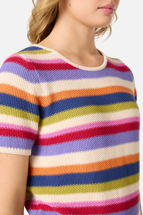 Perri Stripe Knit Top