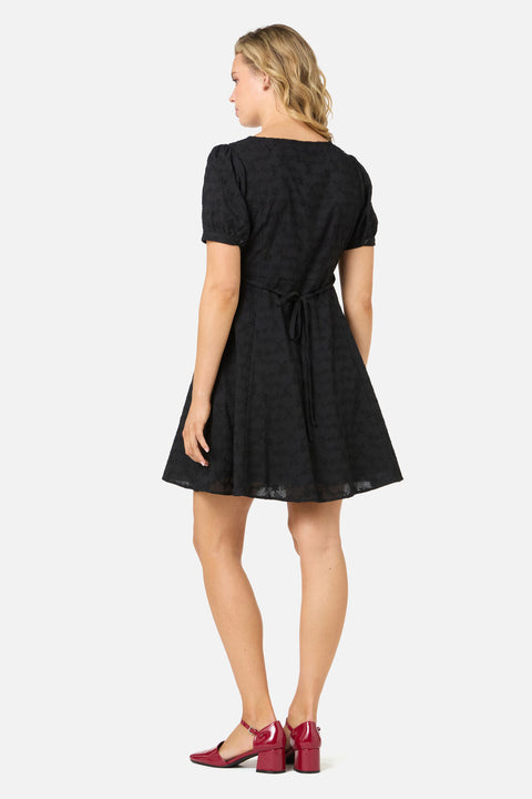 Lily Broidery Mini Dress