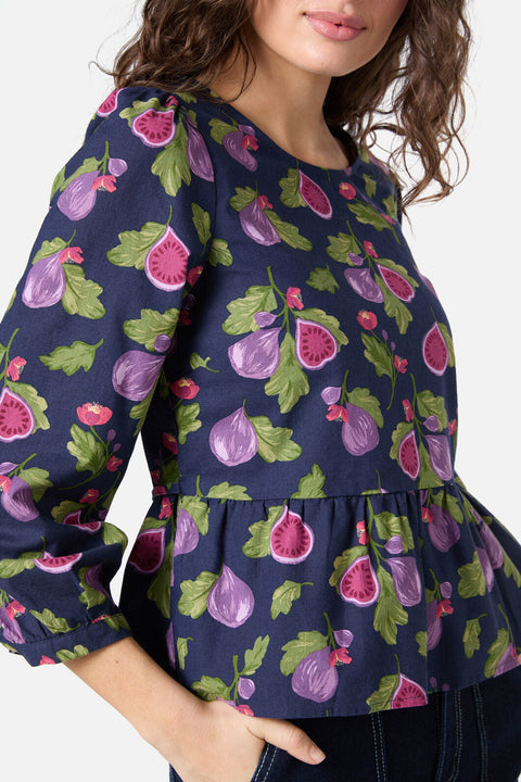 Fig Smock Top