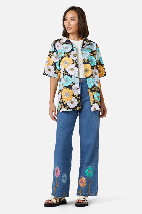 Lottie Retro Floral Shirt