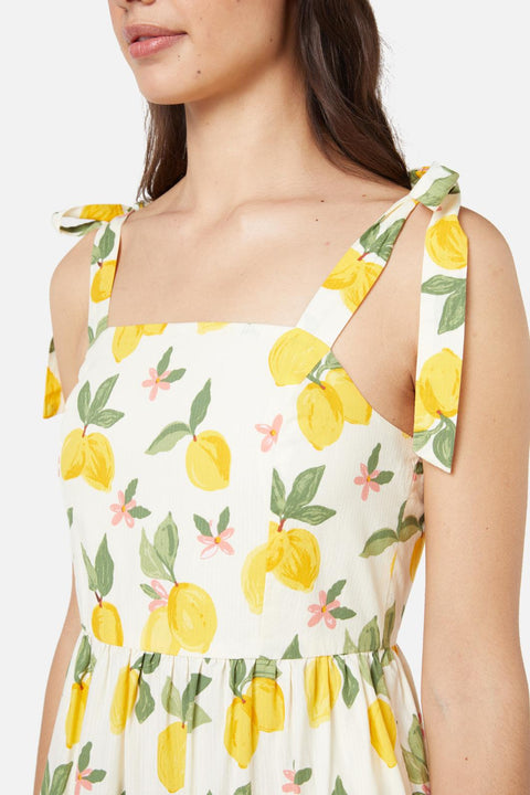 Lemon Midi Dress