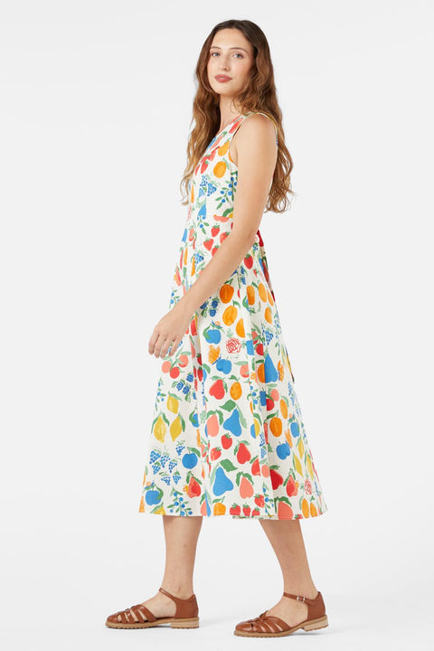 Fruit Bowl Midi Dress