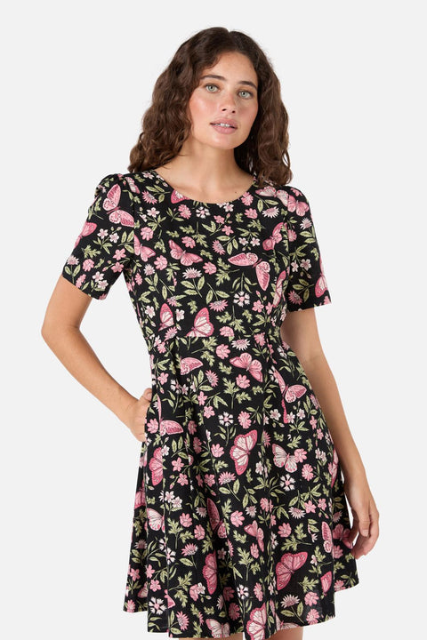 Yvette Butterfly Mini Dress
