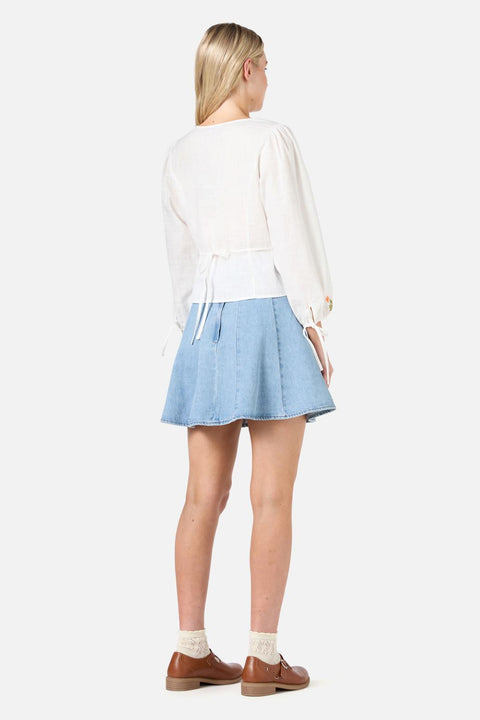 Flower Child Embroidered Top