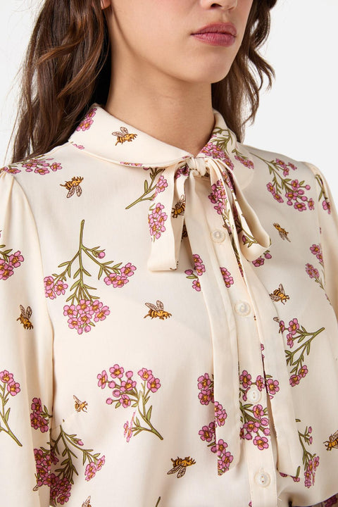 Flora Bee Long Sleeve Blouse