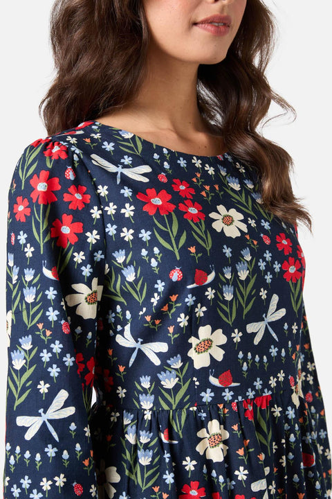 Garden Life Midi Dress
