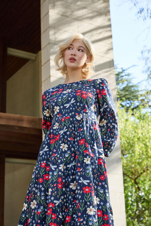 Garden Life Midi Dress