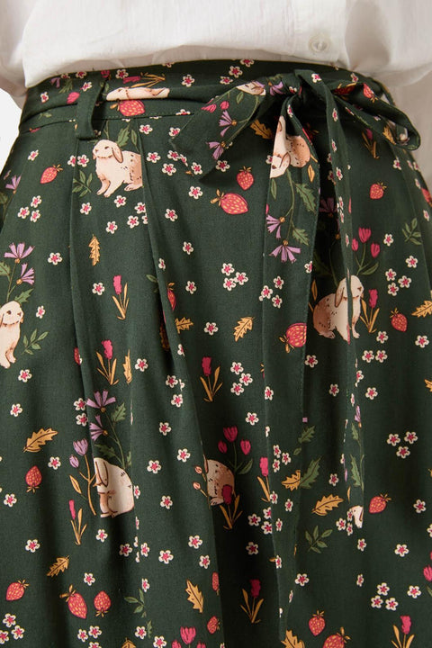 Coco Rabbit Midi Skirt