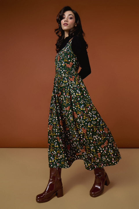 Squirrel Away Midi Dress